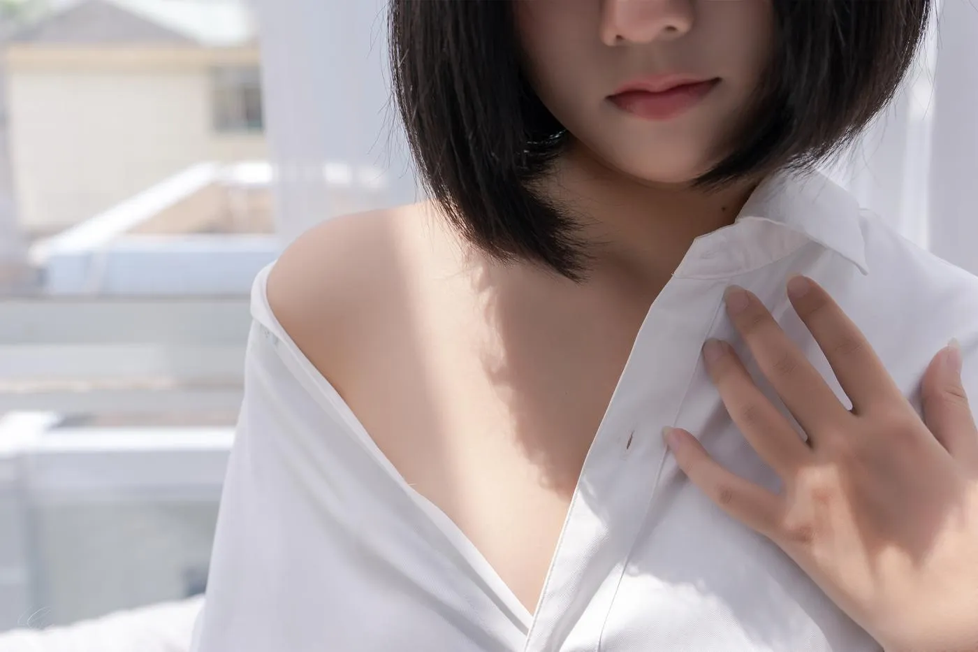 Messie Huang – NO.08 Boyfriends shirt [26P]插图7